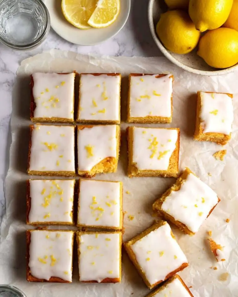 Lemon White Chocolate Brownies Recipe