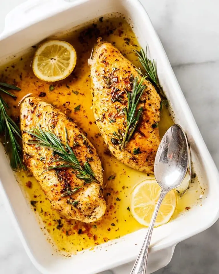 Lemon Rosemary Chicken – Zesty, Garlicky & Weeknight-Ready Recipe