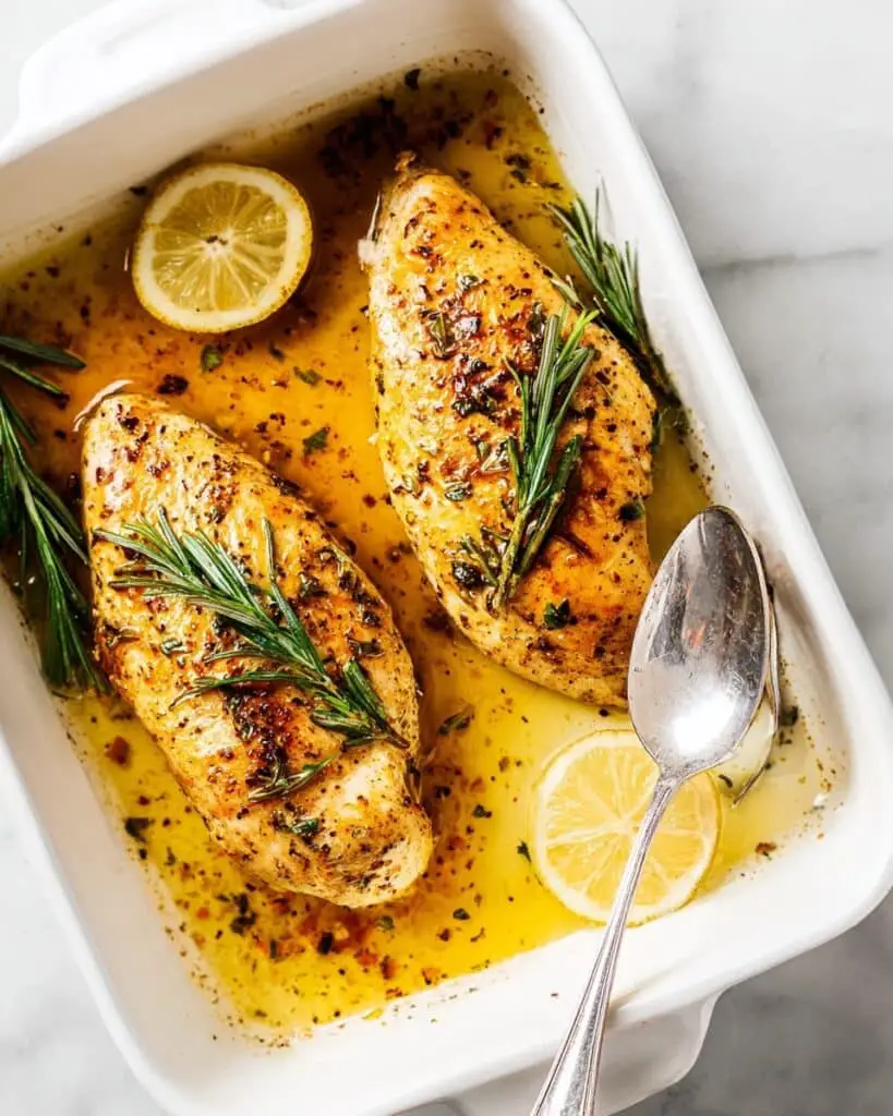 Lemon Rosemary Chicken – Zesty, Garlicky & Weeknight-Ready Recipe