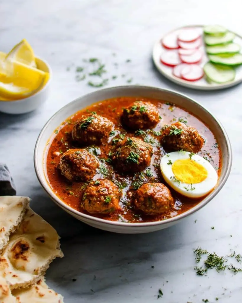 Pakistani Beef Kofta Curry (Meatball Curry) Recipe