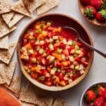 Fruit Salsa with Baked Cinnamon Sugar Chips Recipe
