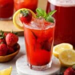 Fresh Strawberry Hibiscus Lemonade Recipe