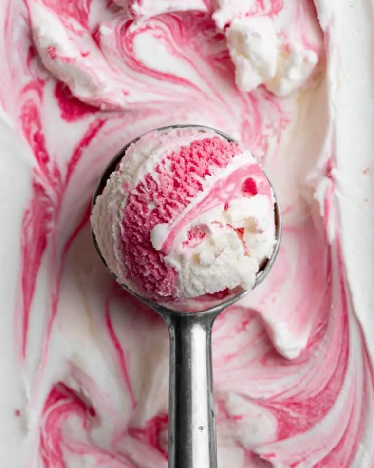 Raspberry Ripple Ice Cream Recipe