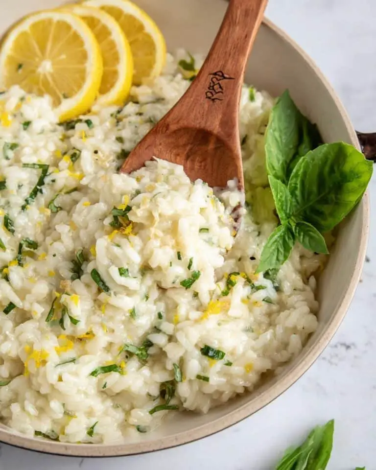 Creamy Lemon Risotto Recipe