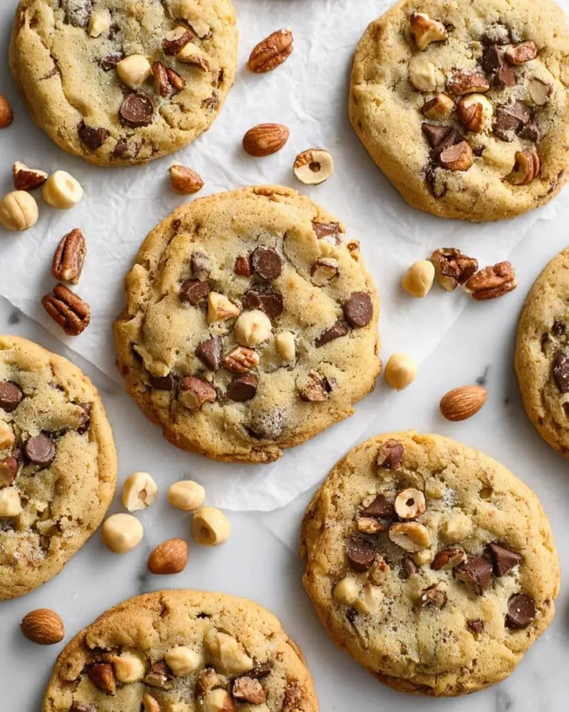 Caramel Pecan Chocolate Chip Cookies Recipe