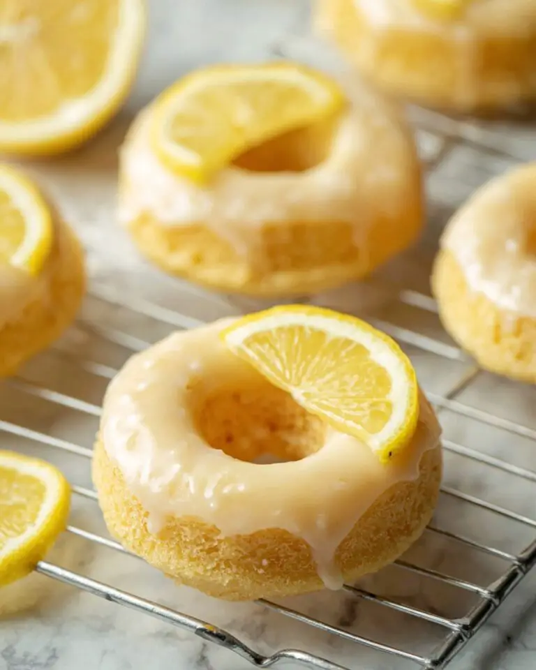Vegan Lemon Doughnuts Recipe