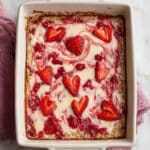Strawberry Cheesecake Baked Oatmeal Recipe