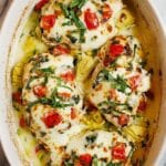 Tomato Basil Artichoke Baked Chicken Recipe