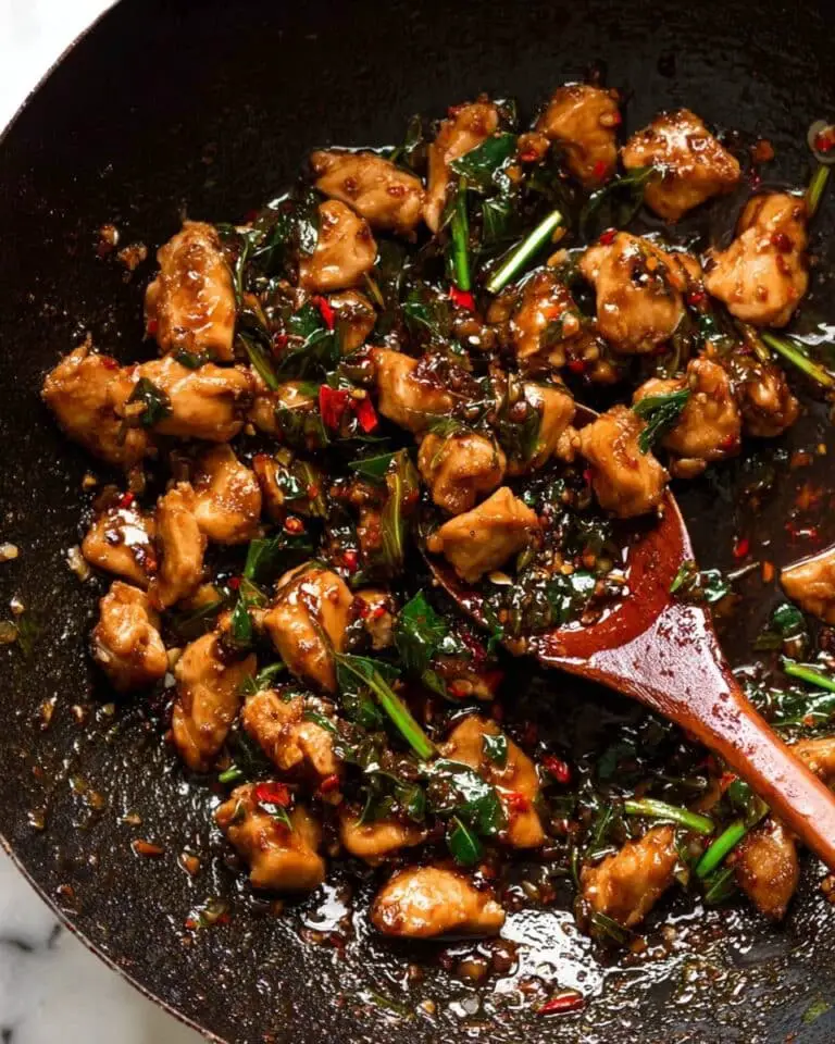 Thai Chilli Basil Chicken Recipe