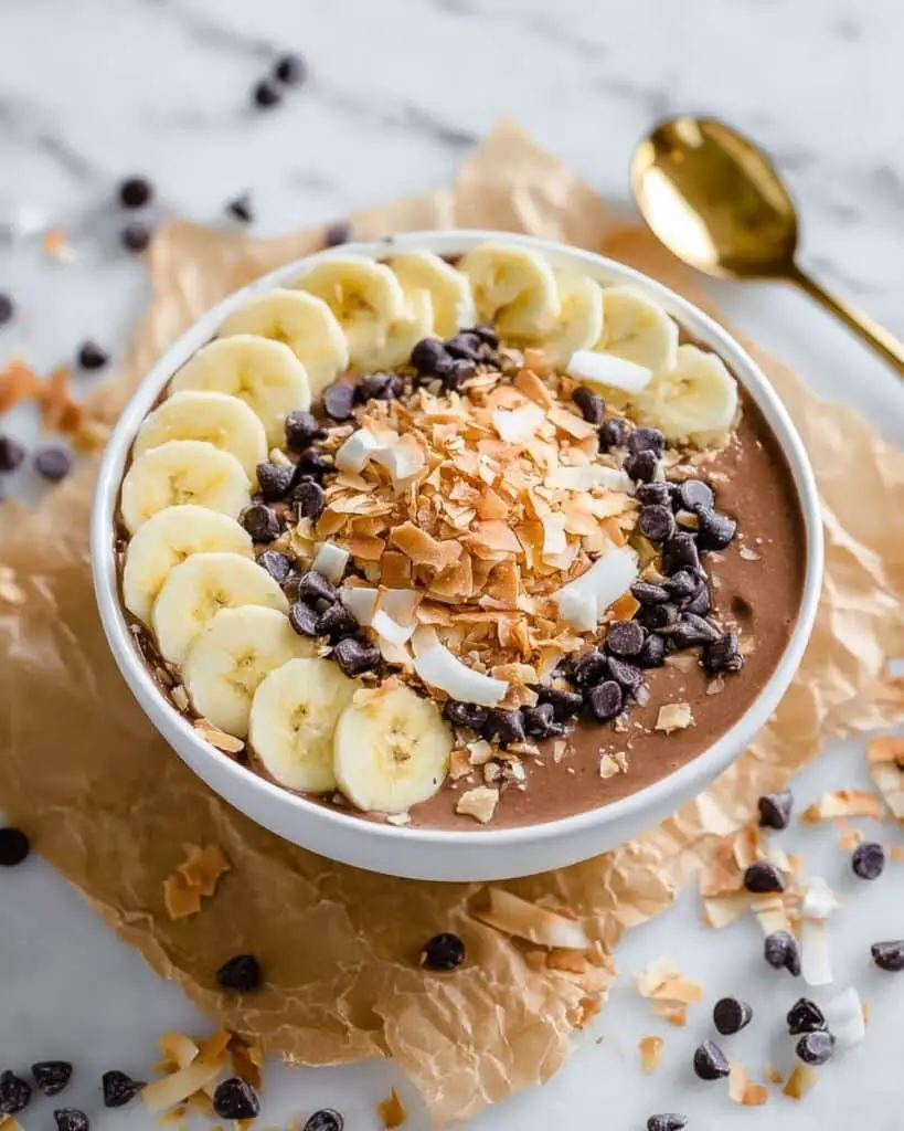 Chunky Monkey Smoothie Bowls Recipe