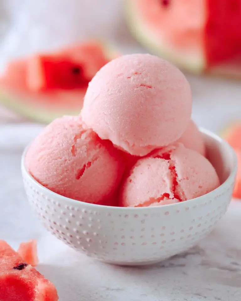 2-Ingredient Ninja Creami Watermelon Sorbet Recipe