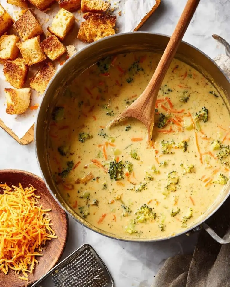 Broccoli Cheddar Soup Recipe