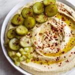 Dill Pickle Hummus Recipe