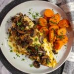 Stuffed Chicken Breasts with Mushrooms and Gouda Recipe