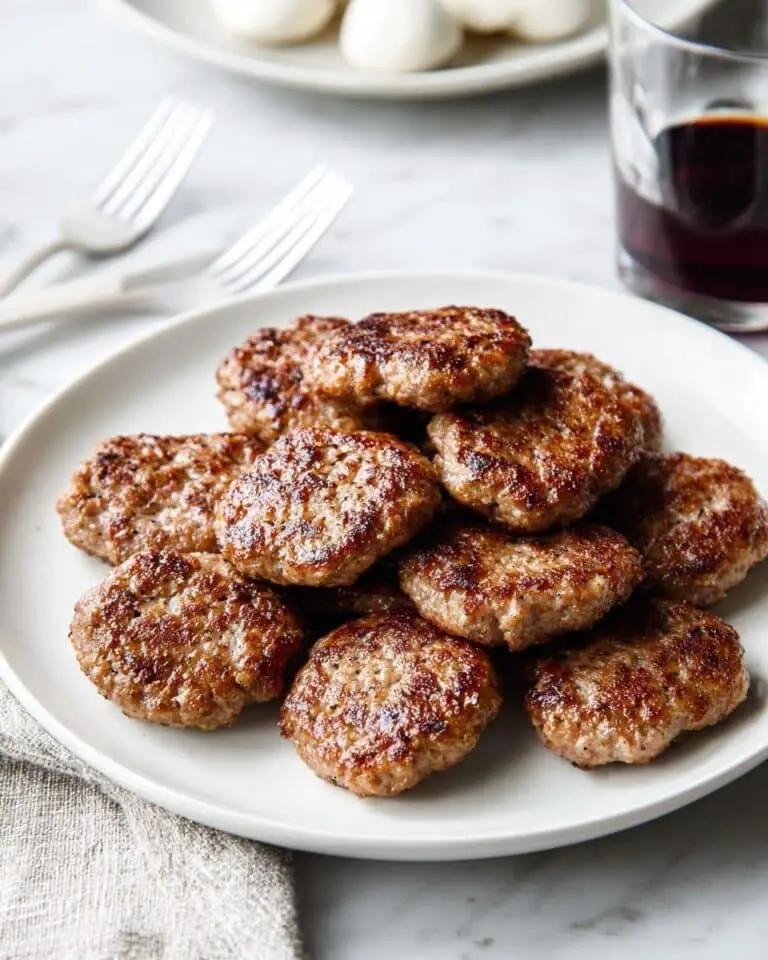Easy Chicken Breakfast Sausage (Maple Sage) Recipe