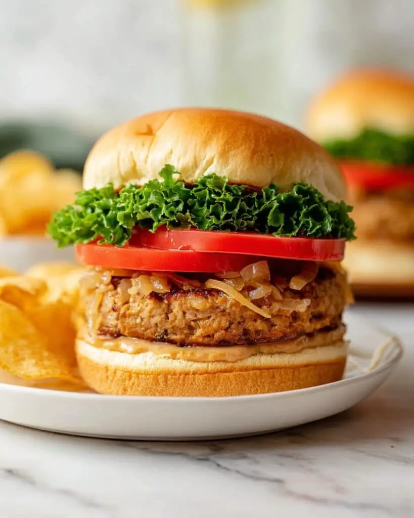 Blue Cheese Turkey Burgers Recipe