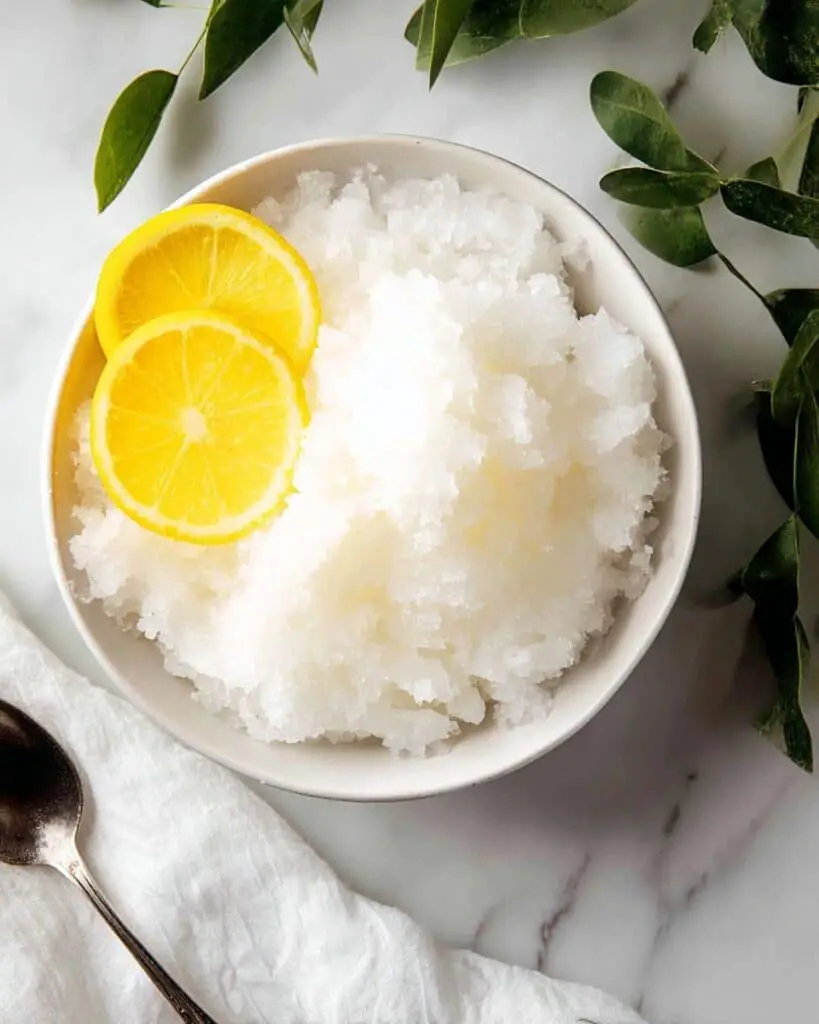 5-Minute Lemon Sorbet (No Churn) Recipe
