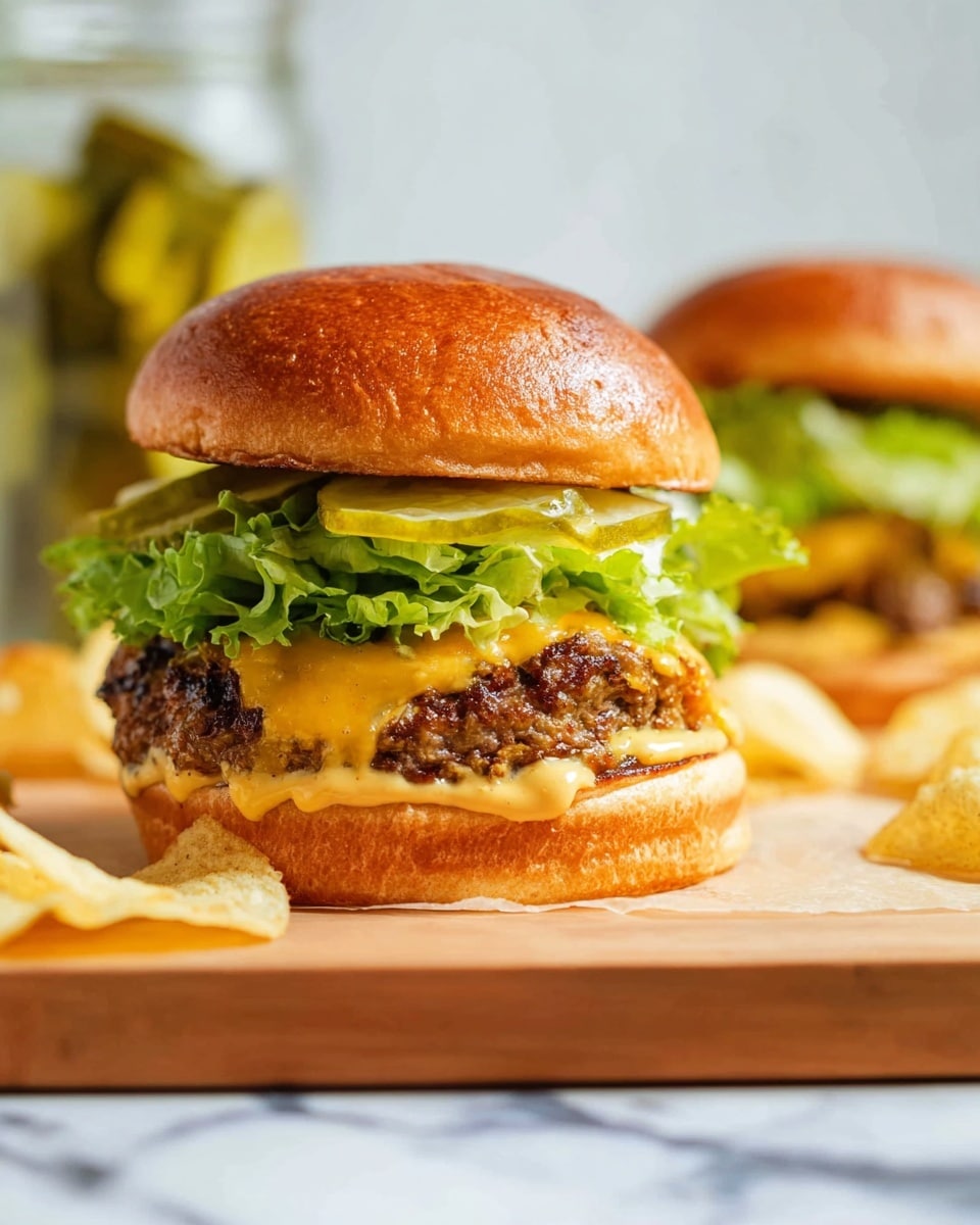 Smash Burgers with Mustard Smash Sauce Recipe