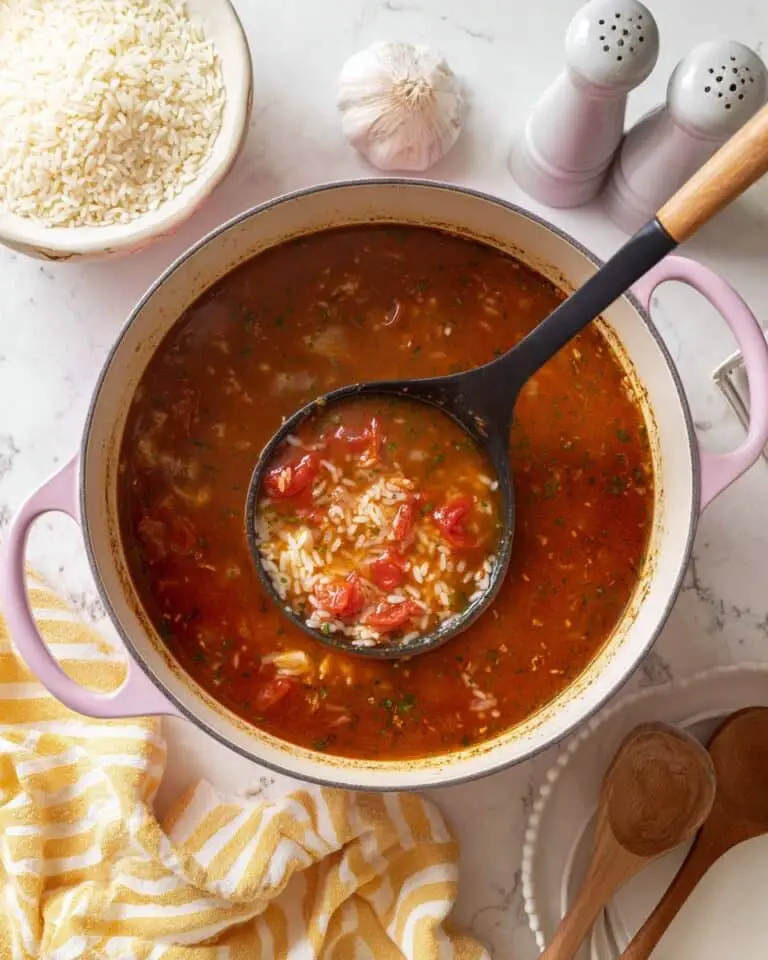 Tomato Rice Soup Recipe