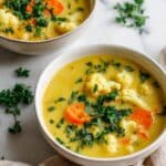 Kale and Cauliflower Soup Recipe