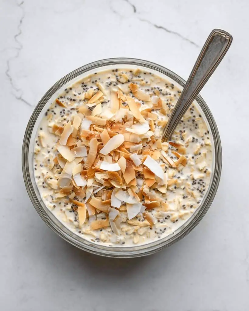 Coconut Overnight Oats Recipe