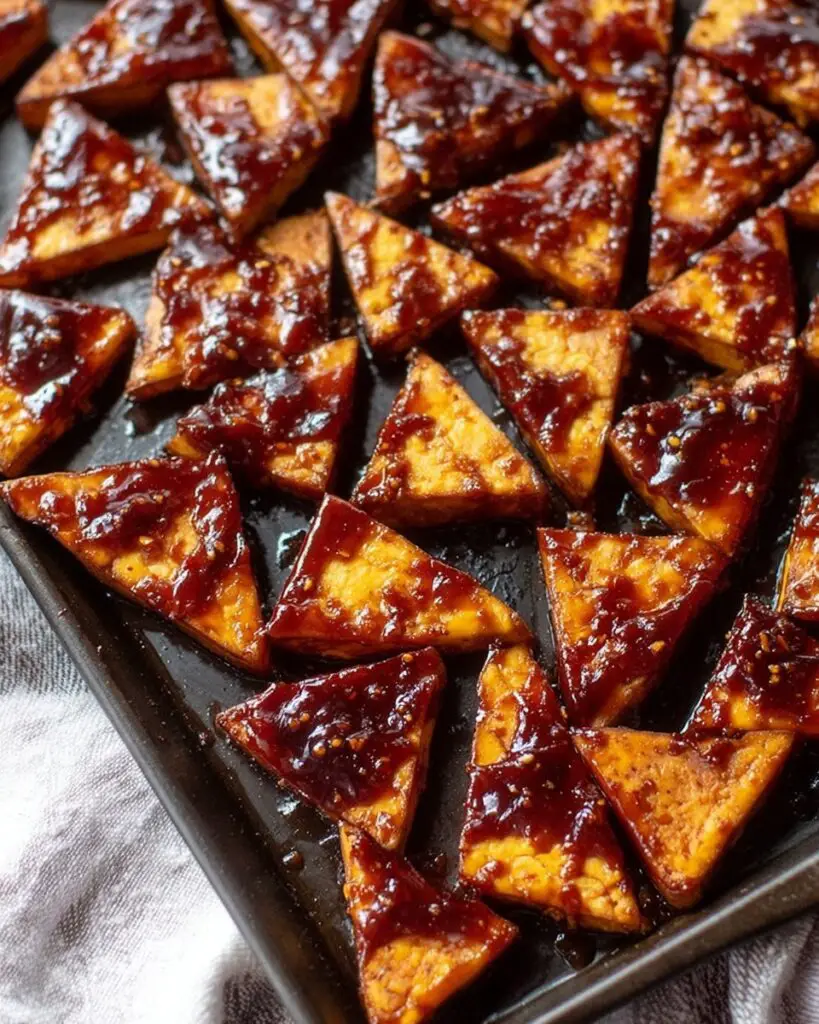 Crispy Baked BBQ Tofu Recipe