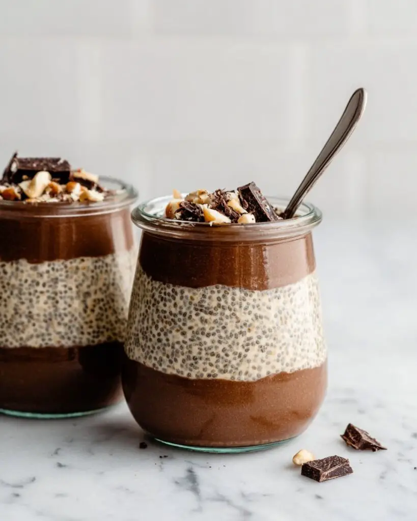 Chocolate Peanut Butter Chia Pudding Recipe