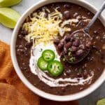 Black Bean Soup Recipe