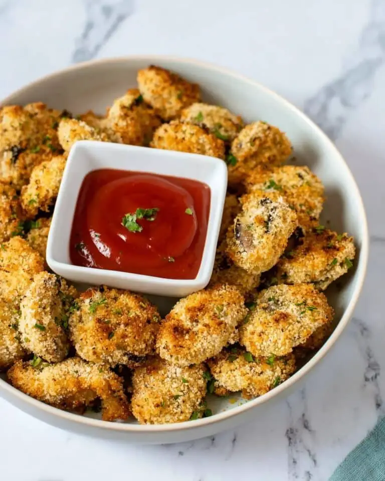 Baked Parmesan Chicken Nuggets Recipe