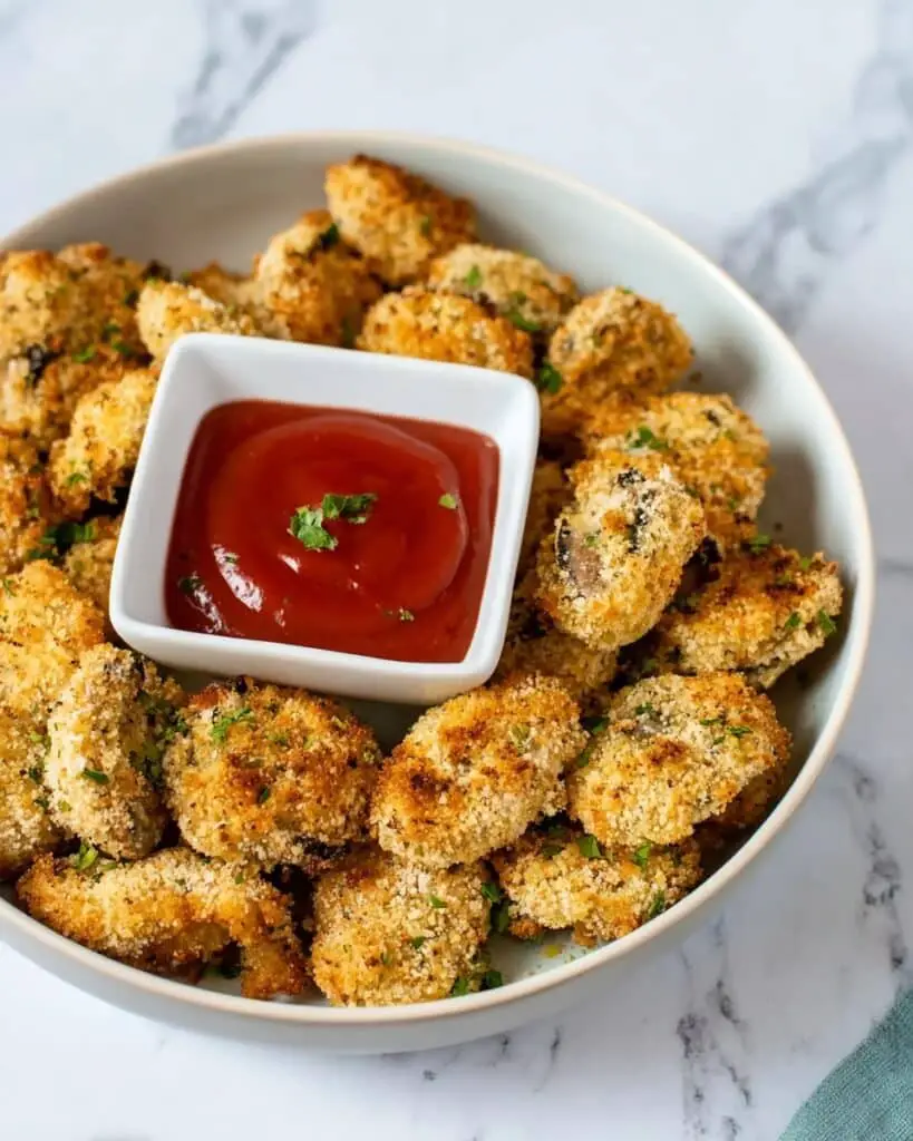 Baked Parmesan Chicken Nuggets Recipe
