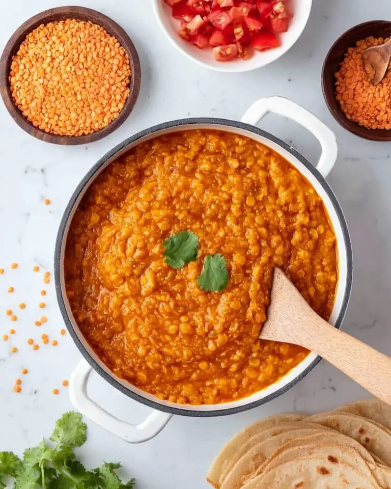 Vegan Ethiopian Red Lentils (Misir Wat) Recipe