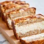 Cream Cheese-Filled Banana Bread Recipe