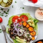 Healthy Burger Bowls Recipe