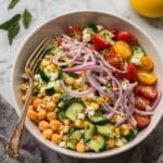 Easy Chickpea Tuna Salad (High Protein) Recipe