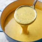 Creamy Zucchini Soup with Cheddar and Potatoes Recipe