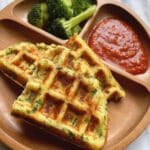 Zucchini Vegetarian Waffles Recipe