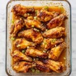 Sticky Ginger Chicken Wings Recipe