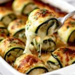 Zucchini Rollatini with Turkey and Cheese Recipe