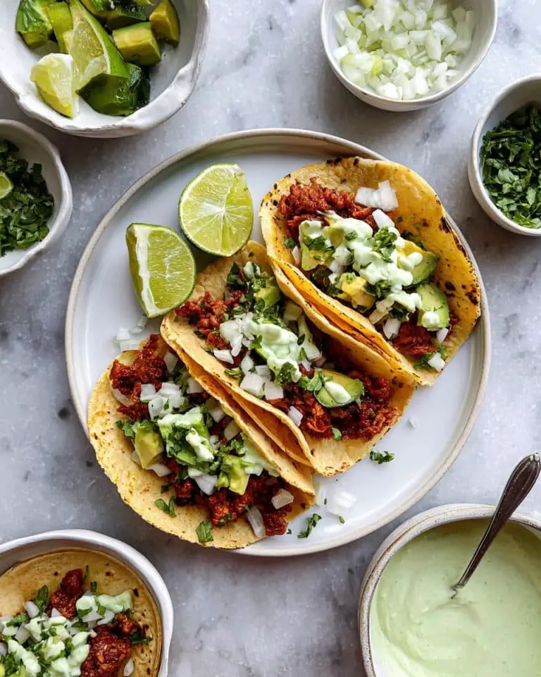 The Creamiest Avocado Crema for Tacos, Salads, & More Recipe