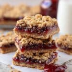 Oatmeal Jam Bars Recipe