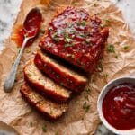 Turkey Meatloaf with Ketchup and Marjoram Recipe