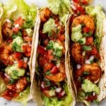 Best Blackened Shrimp Tacos with Pico De Gallo Recipe