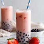 Strawberry Boba Tea Recipe