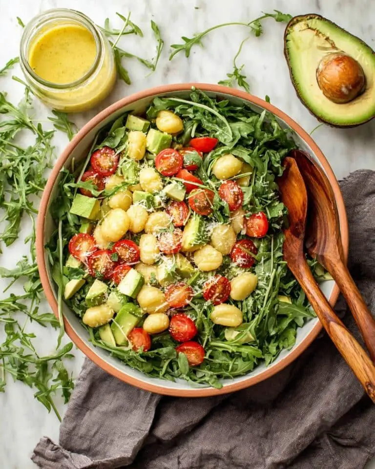 Gnocchi Salad with Lemon Vinaigrette Recipe
