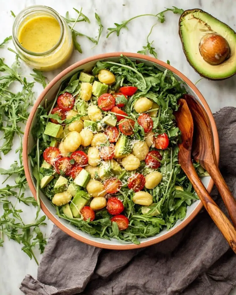 Gnocchi Salad with Lemon Vinaigrette Recipe