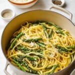 Pasta with Asparagus and Parmesan Sauce Recipe