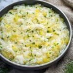 Prasorizo (Greek Leeks with Rice) Recipe