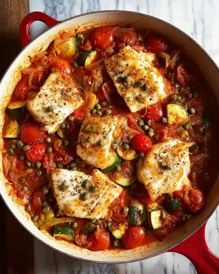 Cod with Ratatouille Recipe