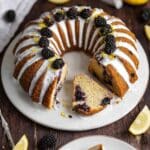 Lemon Blackberry Cake Recipe