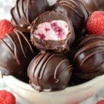 Raspberry Cheesecake Truffles Recipe